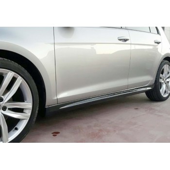 Бокові пороги DPT V-8 (під фарбування) для Volkswagen Golf 7/E-Golf