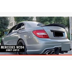 Спойлер DPT V-2 (черный глянец) для Mercedes C-class W204 2007-2015 гг