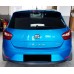 Спойлер DPT (4 дверцы, черный глянец) для Seat Ibiza 2010-2017 гг