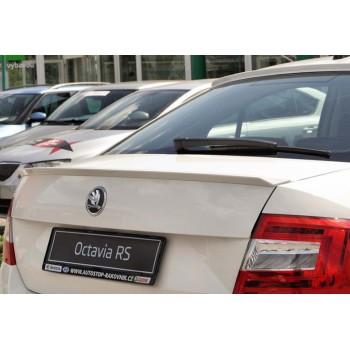 Спойлер DPT V-1 (черный глянец) для Skoda Octavia III A7 2013-2019 гг