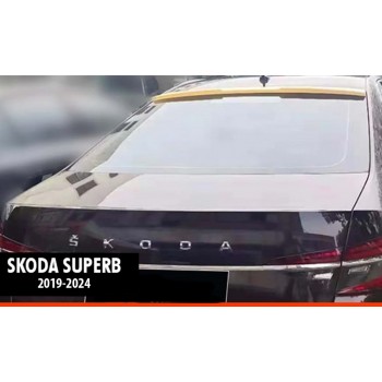 Спойлер DPT V-2 (2019-2024, черный глянец) для Skoda Superb
