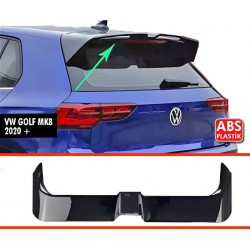 Спойлер DPT V-1 (HB, черный глянец) для Volkswagen Golf 8
