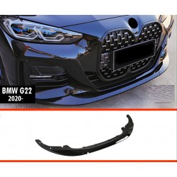 Передняя Lip накладка DPT V-2 (черный глянец) для BMW 4 серия G22/23/26 2020- гг