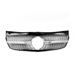 Передняя решетка Diamond Silver (2010-2014) для Mercedes Vito W639