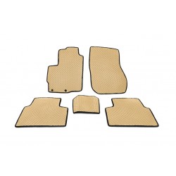 Коврики EVA (Бежевый) для Mitsubishi Outlander 2006-2012 гг
