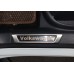 Універсальні накладки на пороги Volkswagen V-1 (4 шт., нерж) для Тюнінг Volkswagen