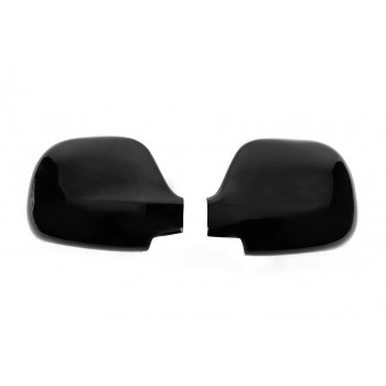 Накладки на дзеркала Чорні (2004-2010, нерж.) для Mercedes Vito W639 рр