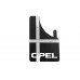 Opel Бризковики Polytep (230*375, 2 шт) для Тюнінг Opel