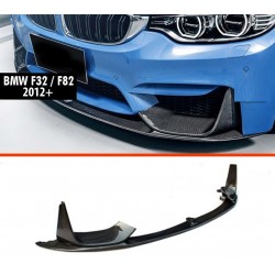 Передняя Lip накладка DPT V-3 (для M4, черный глянец) для BMW 4 серия F-32 2012-2020 гг