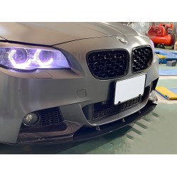 Решетка-ноздри (2 шт, Diamond) для BMW 5 серия F-10/11/07 2010-2016 гг