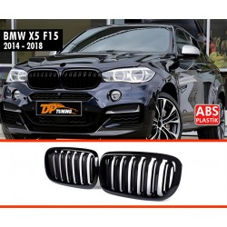 Решетка радиатора (черный глянец) для BMW X6 F-16 2014-2019 гг
