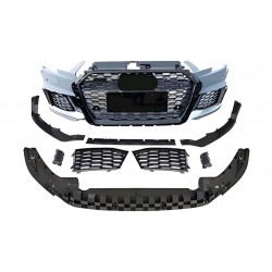 Передний бампер RS-Style V-1 (HB/SD, 2016-2020) для Ауди A3