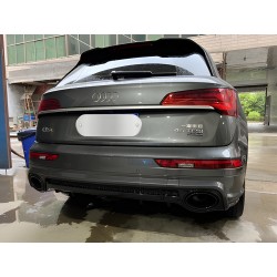 Задний диффузор с насадками QRS-Style для Ауди Q5 2008-2017 гг