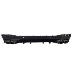 Задній дифузор з насадками Black (дизайн GLS53) для Mercedes GLS X167