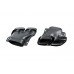 Задний диффузор с насадками (Дизайн С63) для Mercedes C-сlass W205 2014-2021 гг
