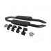 Бокові пороги OEM Black (для короткого, 2 шт) для Land Rover Defender 2019- рр