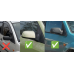 Накладки на дзеркала BMW-Style (2 шт) для Ford Fiesta 2002-2008 рр