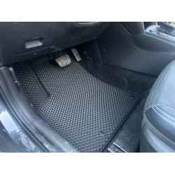 Коврики EVA (Бензин, К рестайлингу, Черный) для Hyundai Kona 2017-2023 гг