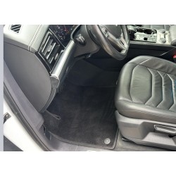 Коврики текстильные Premium (черные) для Volkswagen Touareg 2018- гг