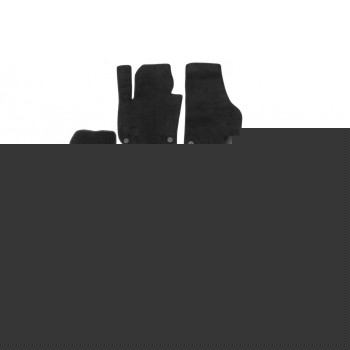 Килимки текстильні Premium (чорні, передні, для 2-20251) для Volkswagen T6