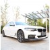 Накладка на передний бампер Карбон V6 (2017-2020 M-Sport) для BMW 5 серия G30/31
