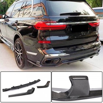 Диффузор заднего бампера Карбон V1 (M-Sport) для BMW X7 G07 2019- гг