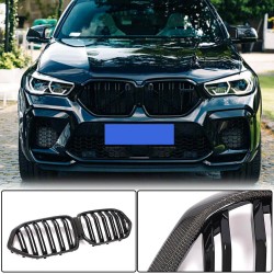 Решітка радіатора Карбон (2019-2023) для BMW X6 G06 2019- рр