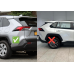 Бризковики Premium 2022-2025 (Коротка арка, 4 шт) для Toyota Rav 4 2019- рр