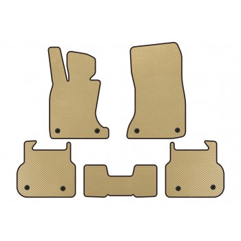 Коврики EVA (для F01, Бежевый) для BMW 7 серия F01/F02