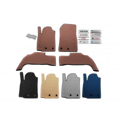 Коврики EVA (Купе, Рестайлинг, Коричневый) для Smart 1998-2007 гг