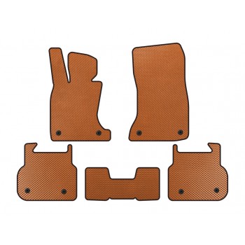 Коврики EVA (для F01, Оранжевый) для BMW 7 серия F01/F02