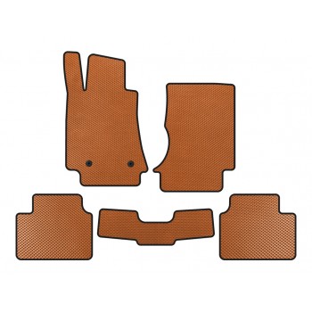 Килимки EVA (Помаранчевий) для Alfa Romeo Giulia 2016-2022 рр