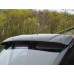 Козирьок на лобове скло (чорний глянець, 5мм) для Ford Transit 2000-2014 рр