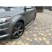 Бокові пороги Fullmond (2 шт., алюміній) для Ауди Q7 2005-2015 рр