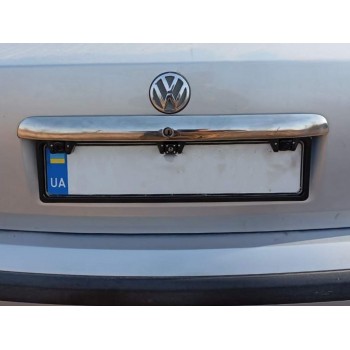 Накладка над номером 1996-2001 (нерж) для Volkswagen Passat B5