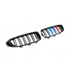 Решетка-ноздри (для F80, 2 шт, M-Look) для BMW 3 серия F-30/31/34 2012-2019 гг