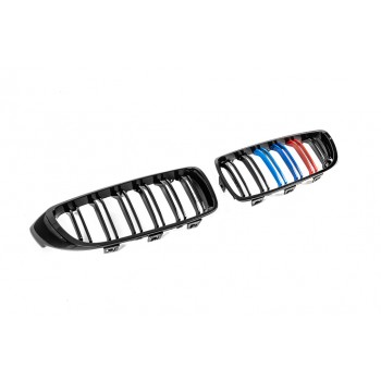 Решетка-ноздри (для F80, 2 шт, M-Look) для BMW 3 серия F-30/31/34 2012-2019 гг