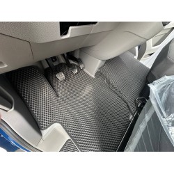 Килимки 2024-2025 (3шт, EVA, Чорний) для Volkswagen Crafter 2016- рр