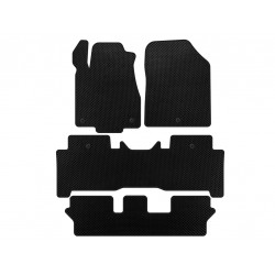 Коврики EVA (3 ряда, Черный) для Acura MDX 2007-2013 гг
