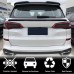Нижній спойлер V1 (Натуральний карбон) для BMW X5 G05 2019- рр