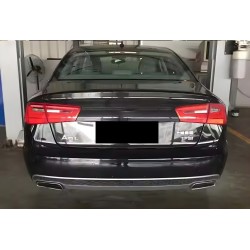 Задний диффузор с насадками DPT S-Line-style (2011-2015) для Ауди A6 C7