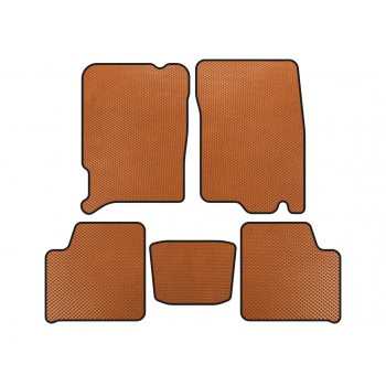 Килимки EVA (Помаранчевий) для Chery Jaggi