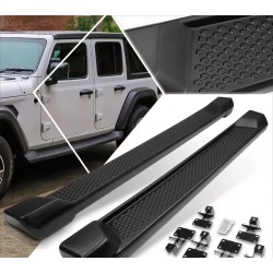 Боковые пороги OEM V2 (для пятидверного, 2 шт) для Jeep Wrangler 2018- гг