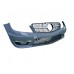 Передній бампер 2011-2014 AMG C63 з решіткою Diamond Silver для Mercedes C-class W204 рр