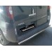 Задняя защита AK002 (нерж) для Renault Trafic 2001-2015 гг