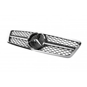 Передняя решетка AMG для Mercedes C-class W203 2000-2007 гг
