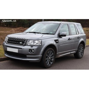 Накладка на передній бампер (ABS-пластик, під фарбування) для Land Rover Freelander II