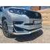 Накладка на передній бампер Modelista V3-LED (2017-) Чорний колір для Toyota Land Cruiser Prado 150
