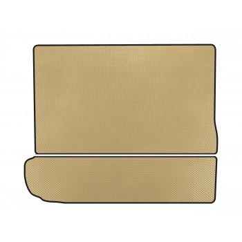 Килимок в багажник EVA (складений 3 ряд, Бежевий) для Citroen C-4 Picasso 2013-2022 рр Килимок в багажник EVA (складений 3 ряд, Бежевий) для Citroen C-4 Picasso 2013-2022 рр