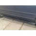 Боковые пороги X5-тип black (2 шт, алюм) Длинная база для Volkswagen T5 2010-2015 гг